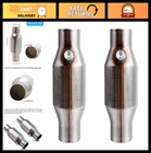 Universal High Flow 2.5" Catalytic Converter Direct Replacement, Stainless Steel New. Price: $76.99.