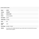 2002 Lexus LS430 Exhaust Manifold (left) 1710550160 Used. Price: $249.99.