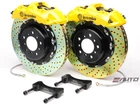 Brembo Front Gt Bbk Brake 6PISTON Yellow 405X34 Drill Disc Benz W216 W221 Amg New. Price: $5295.00.