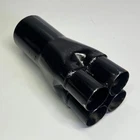 Schoenfeld Steel Slip-on Collector 1-7/8 3-1/2" Outlet 9" Long Black SCHSO83541 New. Price: $35.84.