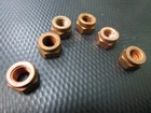 Mercedes W201, W124, W126, W108, Exhaust Nuts Copper Set Of Six 999901008000 New. Price: $12.00.