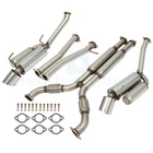 Fits Nissan For 350Z Z3 Dual 4.5" Tip Stainless Hi-power Catback Exhaust System New. Price: $422.09.