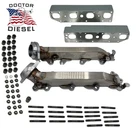 High Flow Stainless Exhaust Manifold Kit 2011-2022 Jeep Grand Cherokee 5.7L Hemi New. Price: $399.95.