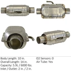 Eastern Catalytic Converter For 1986-1987 626 New. Price: $156.22.