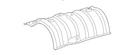 Toyota 58327-47020 Main Muffler Heat Insulator Prius Oem Genuine New. Price: $72.55.