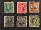 United States 1902 Sc# 300, 301, 303, 306, 308, 309 Used/cancelled As Pictured. Price: $9.99.