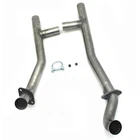 Jba Headers 1653SH 2.5" Stainless Steel H-pipe 65-73 Ford Mustang 351W New. Price: $409.21.