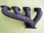 Alfa Romeo 750 Giulietta Normale Used 2 Pc Cast Iron Exhaust Manifold To Repair. Price: $125.00.