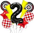 Cartoon Race Birthday Party Decorations Large Lightning Bolt Foil Balloon New. Price: $14.08.