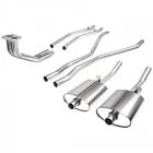 New Dual Muffler Stainless Steel Sport Exhaust System Triumph TR6 1972-1976. Price: $799.95.