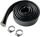 1" Id Heat Shielded Fire Thermo Armor Sleeve Silicone Coated Fiberglass New. Price: $21.99.