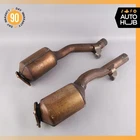 Porsche Cayenne 958 4.8L Rear Engine Exhaust Downpipe Set 7P5131705A Oem Used. Price: $713.80.