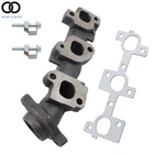 Right Exhaust Manifold W/ Gasket Kit For Dodge Dakota Durango Mitsubishi Raider New. Price: $42.37.