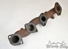 1987-2000 3.0L Chrysler Dodge Mopar Engine Exhaust Manifold Left MD096958 Used. Price: $70.00.