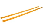 Fivestar Wear Strip - Molded Plastic Orange 2019 Late Model Pair New. Price: $73.14.