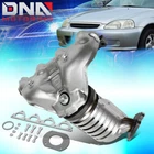 For 1996-2000 Honda Civic / Del Sol D16Y7 Engine Catalytic Converter Manifold New. Price: $96.89.
