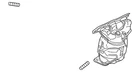 Genuine Mitsubishi Mnfd W/converter 1555A867 New. Price: $1382.29.