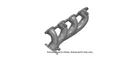 Genuine Gm Exhaust Manifold 12701715 New. Price: $281.48.