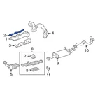 For Toyota Tacoma 2000-2004 1717362060 Exhaust Manifold Gasket New. Price: $41.48.