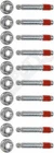 Apdty 113017 Exhaust Manifold Stud, Bolt, & Nut Set Pack Of 10 New. Price: $43.48.