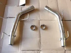 2.5" Polished Stainless Steel Straight Through Pipe Kit 2005 05-10 Mustang Gt V8 New. Price: $191.99.