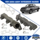 Left & Right Exhaust Manifold For 2006-2009 Mitsubishi Raider 3.7L 674-417/416 New. Price: $132.58.