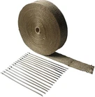 2"X 100'TITANIUM Exhaust Heat Wrap For Car & Inches Feet Roll New. Price: $46.99.