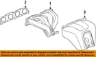 Gm Oem 13-20 Exhaust System Manifold-heat Shield 12627203 New. Price: $90.18.