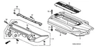 Genuine Honda Rubber Manifold Cover New Oem 17141-P8F-A00. Price: $27.36.