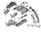 New Bmw X6 G06 Turbocharger Top Heat Shield 11659485060 Genuine Neu. Price: $341.05.