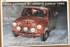 Mini Cooper Monte Carlo 1965 Timo Makinen/paul Easter -1ST Racing Poster New. Price: $39.95.