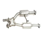 Bbk Performance 1638 High-flow Short Mid X-pipe Assembly Fits 96-04 Mustang New. Price: $599.99.