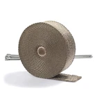 Artr 2" 50' Titanium Exhaust Header Heat Wrap Roll With 10PCS 11.8 Inch S... New. Price: $25.16.