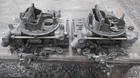 Dual Quad 2X4 Tunnel Ram Pair 600 Cfm Holley Carbutors Gm Ford Mopar 1932 Used. Price: $395.00.