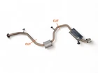 2017-2018 Toyota Corolla Im Exhaust Muffler Pipe 17430-37661, C044, Oem, 2017, Used. Price: $350.05.
