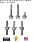 Dorman 03427 Exhaust Manifold Hardware Kit Fits Ford Ranger 3.0 N811571S431 New. Price: $49.25.