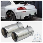 2PCS Exhaust Pipe Tip Rear Tail Throat Muffler Steel For Bmw Z3 Z4 E85 E89 Z8 New. Price: $56.99.