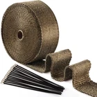 50FT 2" Titanium Wrap,header Heat For Exhaust... New. Price: $24.64.