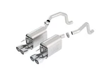 Borla Axle Back Exhaust 11812 Atak Stainless Dual Corvette C6 09-13 New. Price: $1999.99.