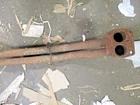 Triumph TR6 Exhaust Down And Dual Middle Pipes 1972-1976 Used. Price: $75.00.