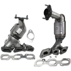 Catalytic Converter Set 2001-2007 Ford Escape 01-06 Mazda Tribute Front New. Price: $319.81.