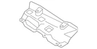 Genuine Audi Heat Shield 4M0-825-662-S New. Price: $84.60.