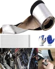 Automotive Heat Shield Sleeving - 1" I.d. X 10FT Silver Aluminized Shrou... New. Price: $36.97.