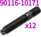 Toyota Genuine Oem Exhaust Stud Bolt 90116-10171 ( 12) For Land Cruiser New. Price: $63.60.
