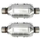 Mayasaf Pack 2.5" Inlet/outlet Universal Catalytic Converter, 15" Overall New. Price: $112.99.