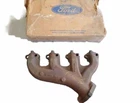 Nos Ford Lh Exhaust Manifold D0OE-9431-B Driver Side Windsor Box New. Price: $225.00.