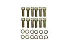 Zinc Intake Soc Head 12PC Bolt Kit, Fits Chevy Sbc V8 283-400 V6 90 New. Price: $12.95.