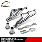 For Chevy 265-400 V8 Small Block Sbc New Stainless Steel Shorty Manifold Header. Price: $146.99.