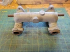 Triumph Stanpart Spitfire 1147 MK2 Herald Intake Inlet Manifold V2989 Original Used. Price: $85.00.