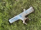 Driver Exhaust Manifold 390 Ford C3SE-9431-A Fits 63 Thunderbird Used. Price: $96.00.